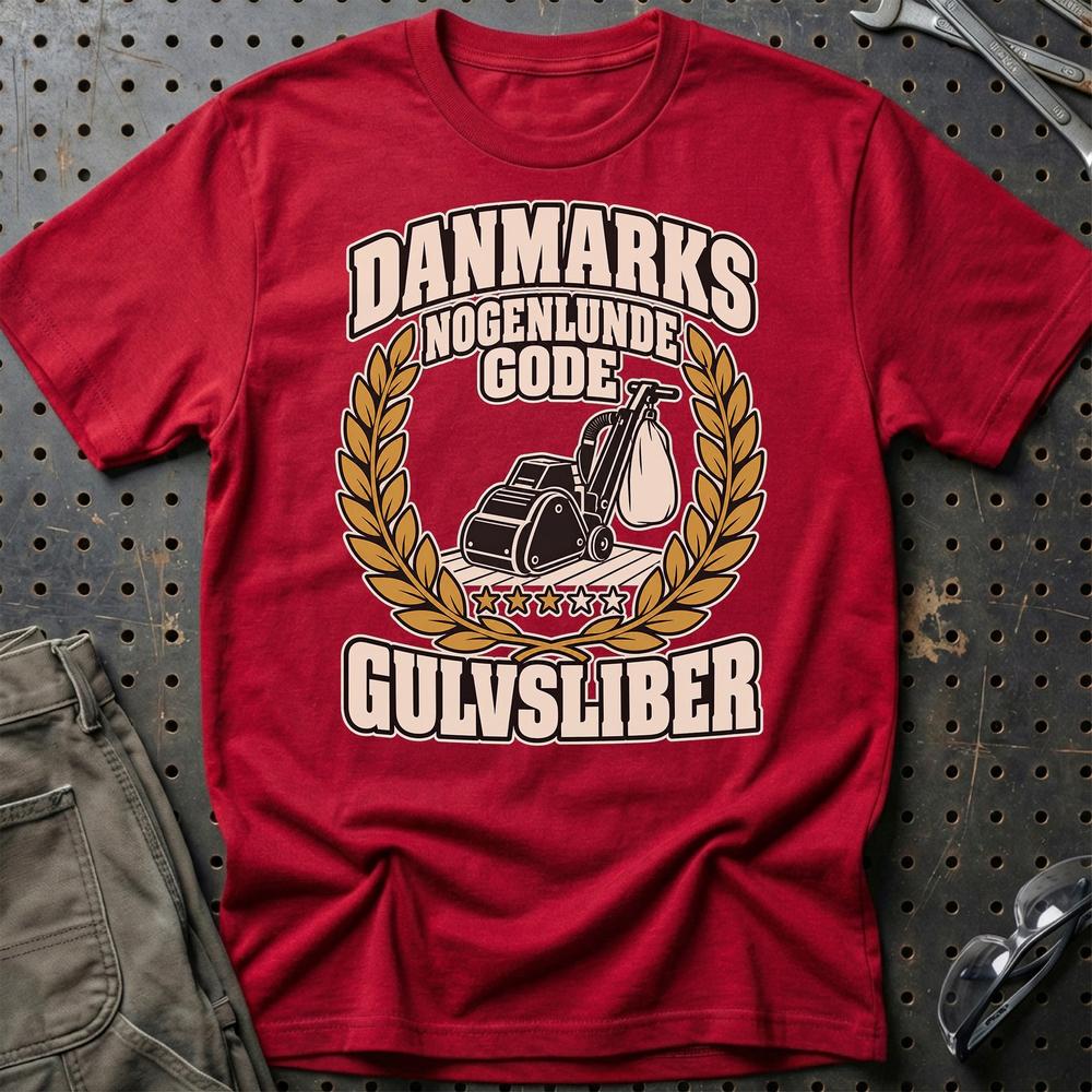 
Produktbillede af Gulvsliber – Danmarks Nogenlunde Gode T-Shirt