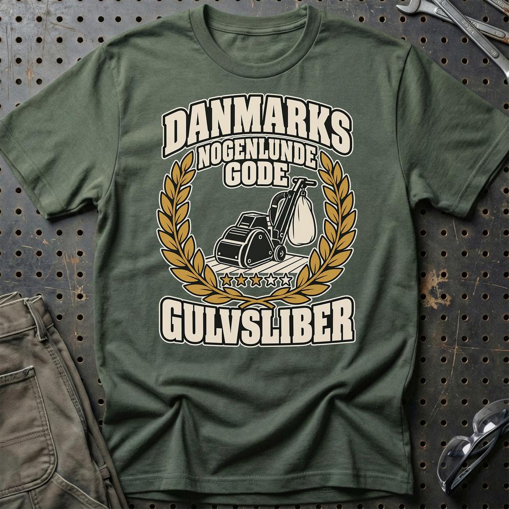 
Produktbillede af Gulvsliber – Danmarks Nogenlunde Gode T-Shirt
