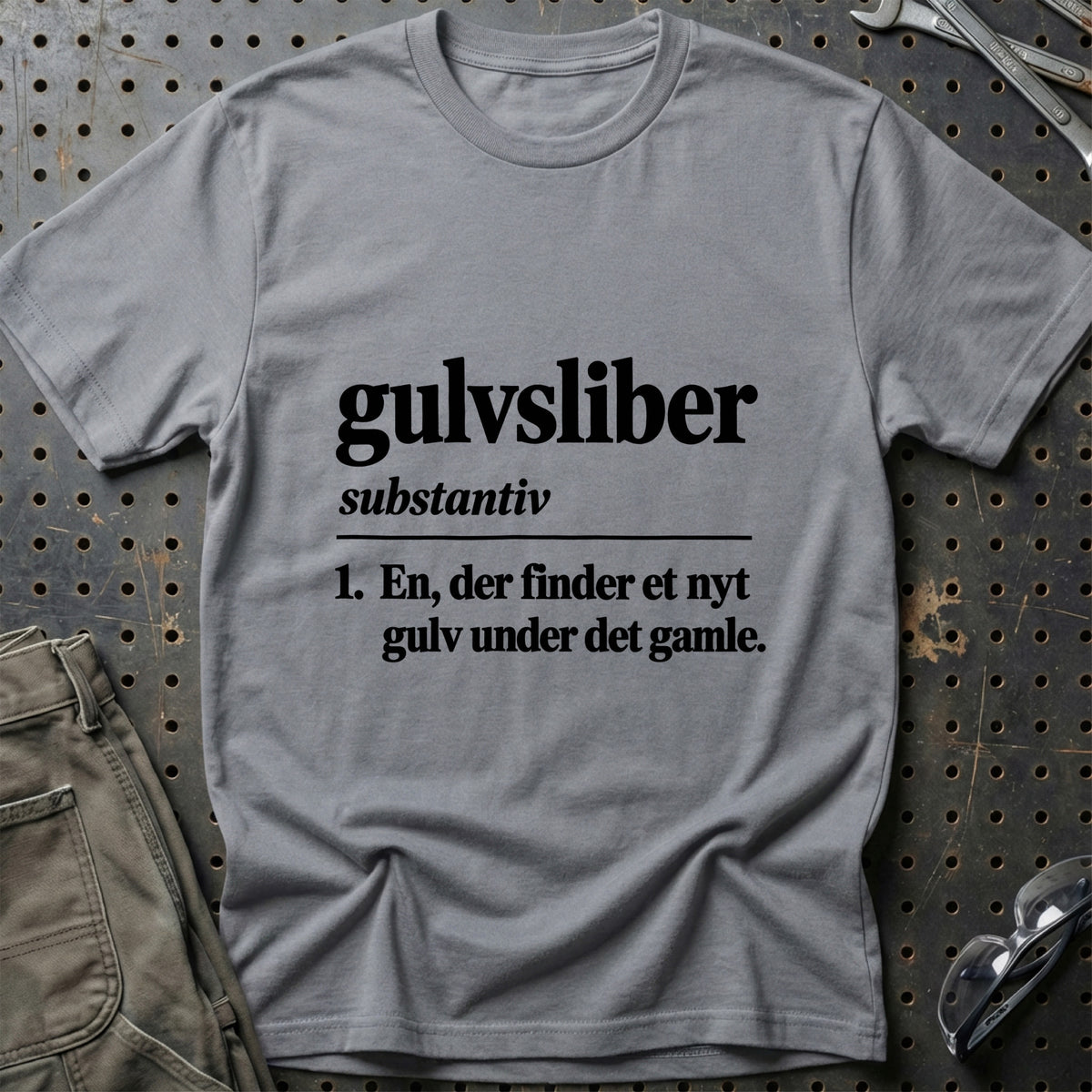 
Gulvsliber – Definition T-Shirt – Grå Sport
