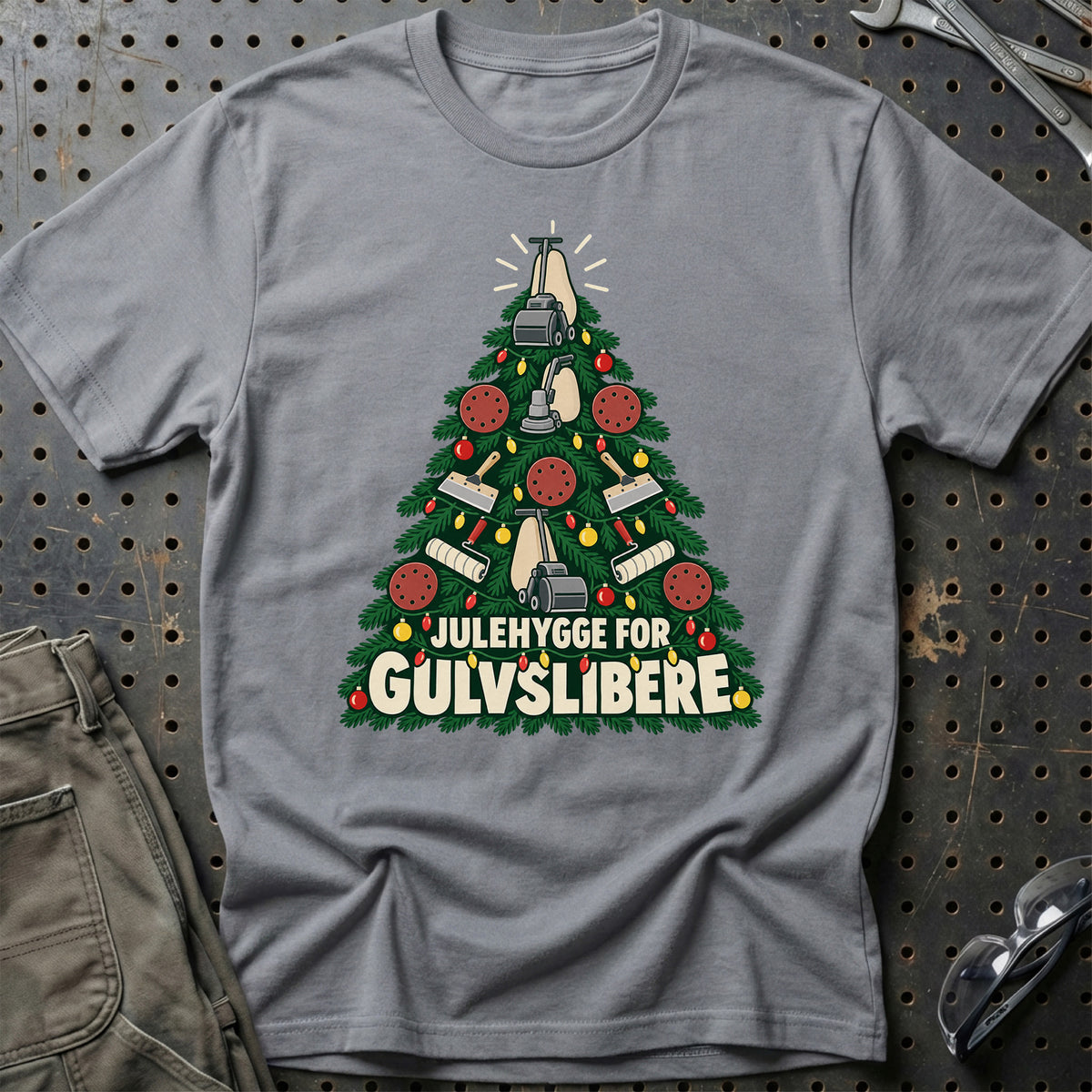 
Gulvsliber – Julehygge – Unisex T-Shirt – Grå Sport