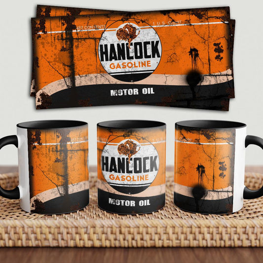 Hancock "To Toner" Vintage Keramisk Krus-Krus-Motoroil-Garage Culture Shop- garage - man cave - merchandise