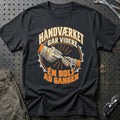 
Håndværket går videre – Én bolt ad gangen – Unisex T-Shirt – Sort