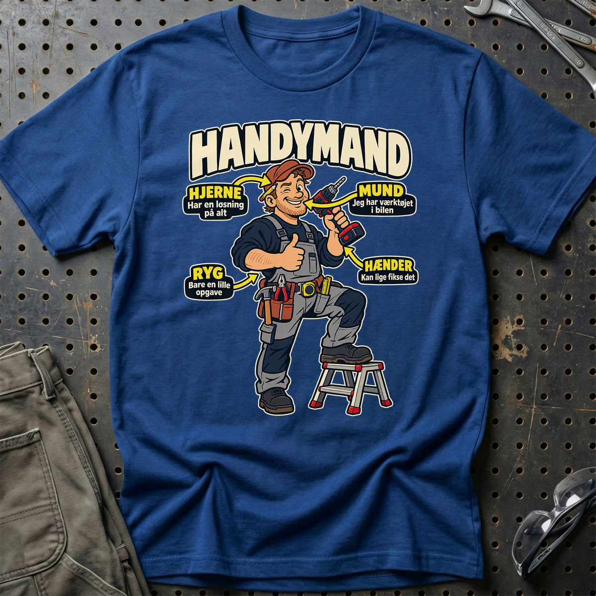 
Produktbillede af Handyman – Anatomi T-Shirt