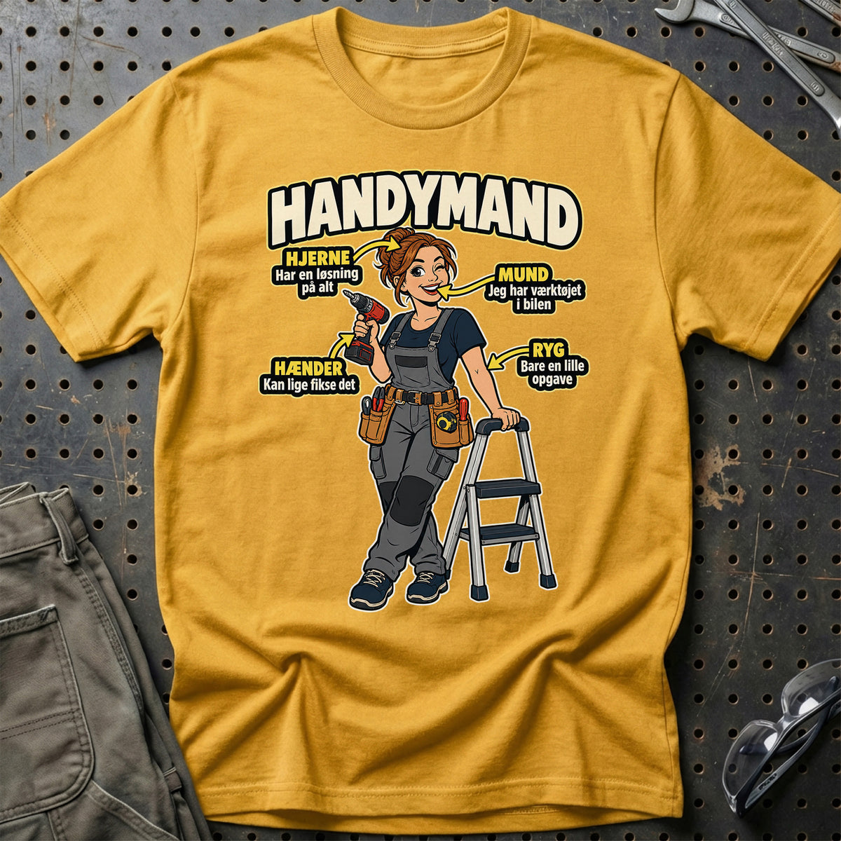 
Produktbillede af Handymand – Anatomi T-Shirt