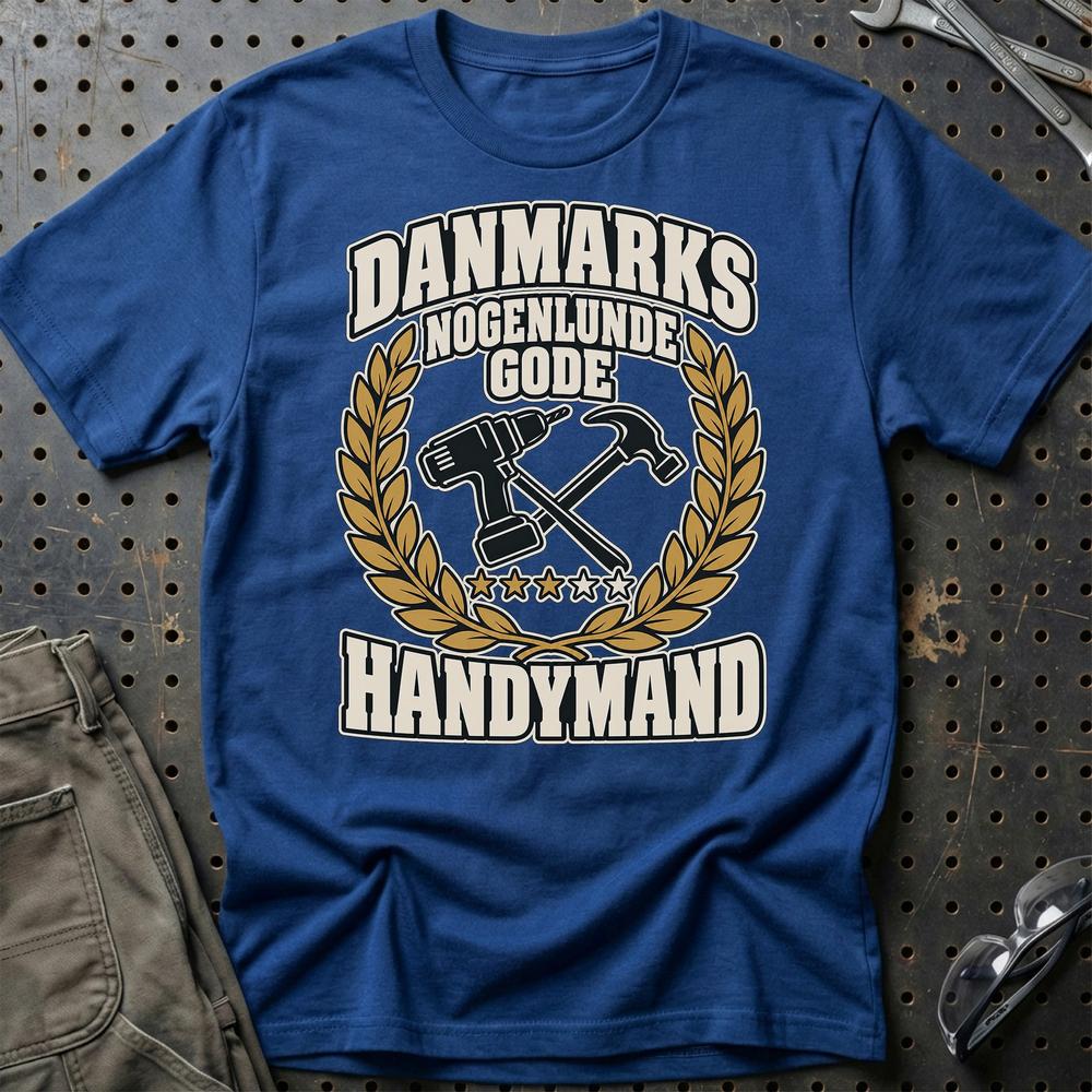 
Produktbillede af Handymand – Danmarks Nogenlunde Gode T-Shirt