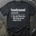 
Handymand – Definition T-Shirt – Sort