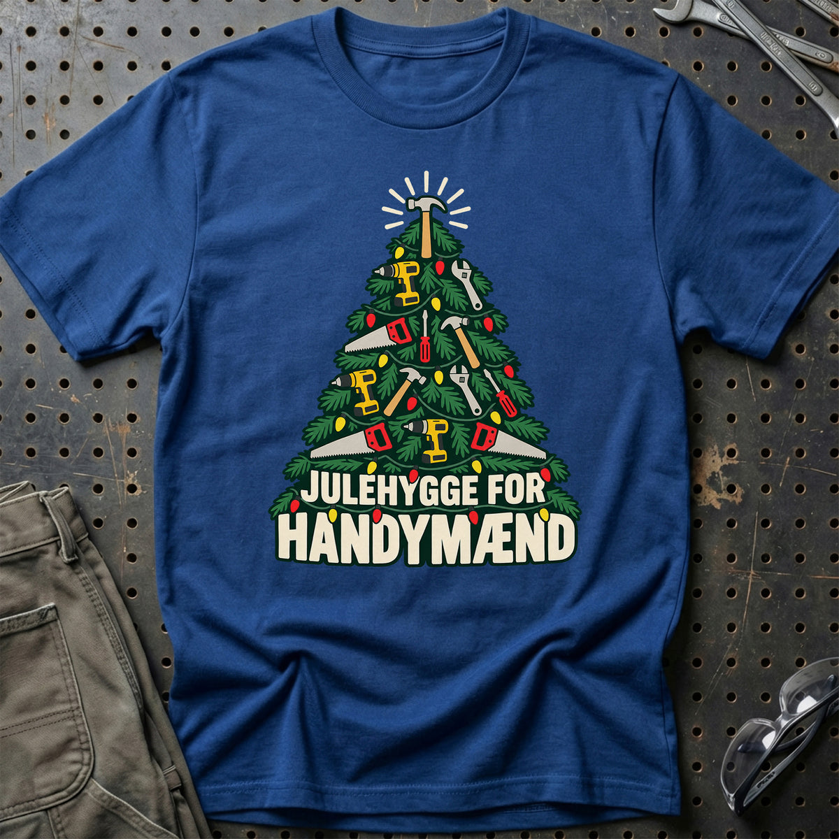 
Handymand – Julehygge – Unisex T-Shirt – Blå Royal