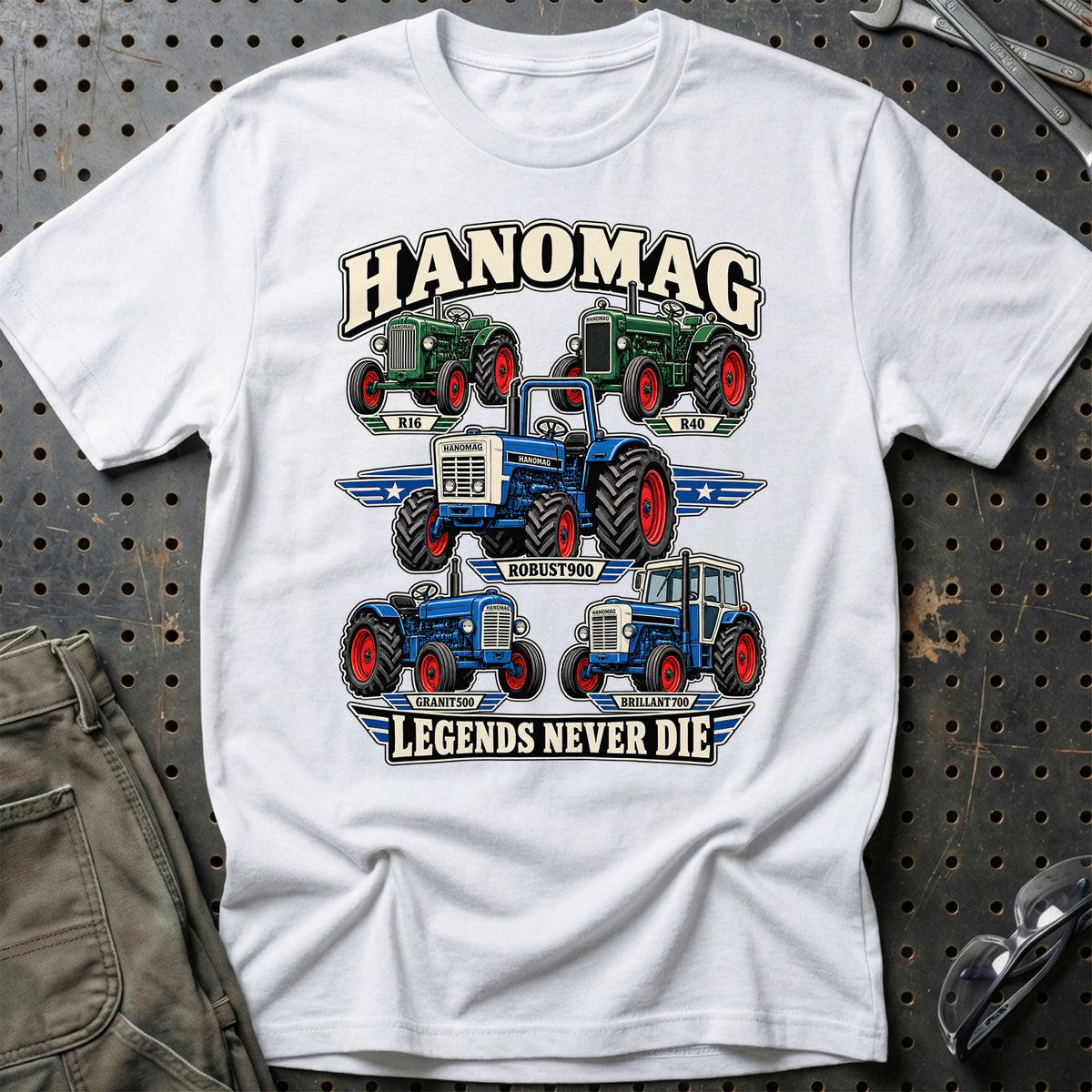 
Produktbillede af Hanomag Legends Never Die T-Shirt