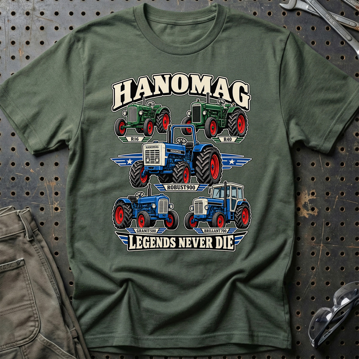 
Produktbillede af Hanomag Legends Never Die T-Shirt