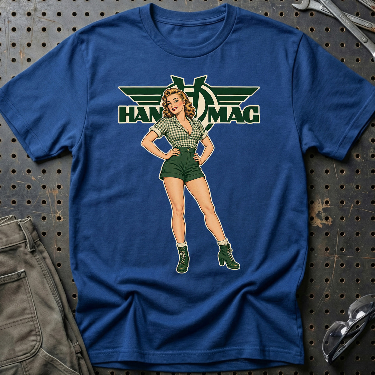 
Produktbillede af Hanomag Retro Pinup T-Shirt