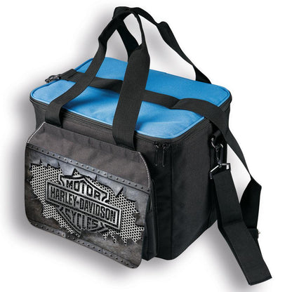 Harley - Køletaske Til 24 Dåser-Cooler-Harley Davidson-Garage Culture Shop- garage - man cave - merchandise