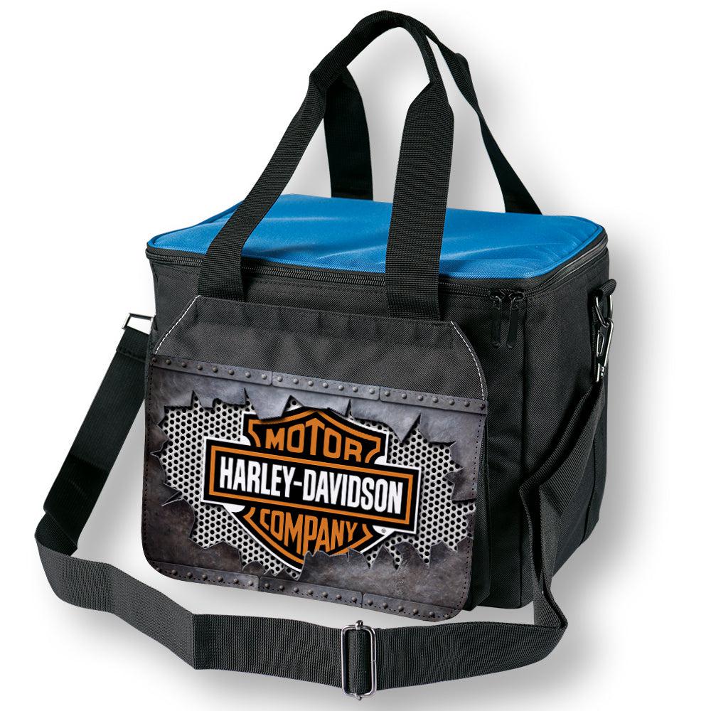 Harley - Køletaske Til 24 Dåser-Cooler-Harley Davidson-Garage Culture Shop- garage - man cave - merchandise
