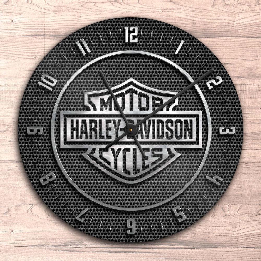 Harley Vægur Rundt-Clock-Harley Davidson-Garage Culture Shop- garage - man cave - merchandise