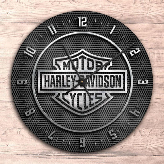 Harley Vægur Rundt-Clock-Harley Davidson-Garage Culture Shop- garage - man cave - merchandise