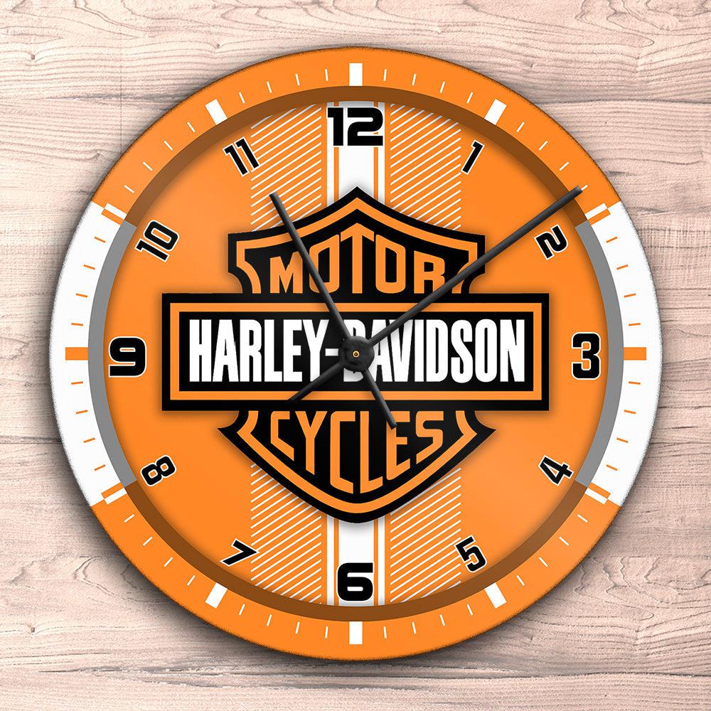 Harley Vægur Rundt-Clock-Harley Davidson-Garage Culture Shop- garage - man cave - merchandise