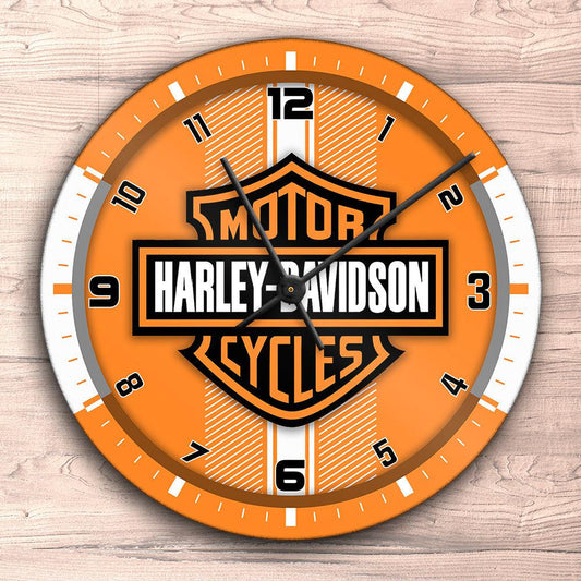 Harley Vægur Rundt-Clock-Harley Davidson-Garage Culture Shop- garage - man cave - merchandise