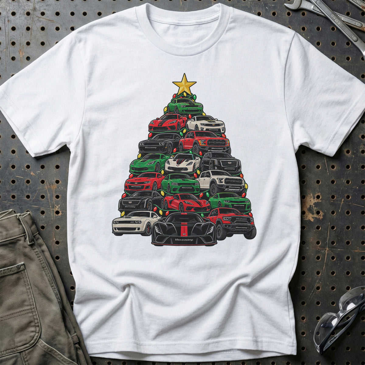 
Produktbillede af Hennessey Juletræ T-Shirt