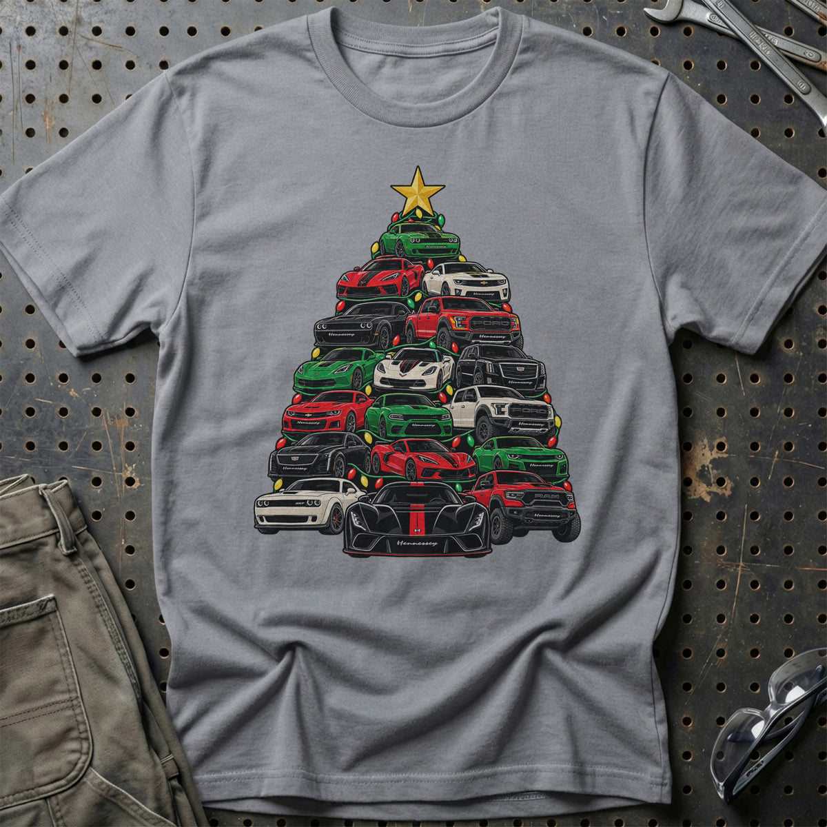 
Produktbillede af Hennessey Juletræ T-Shirt