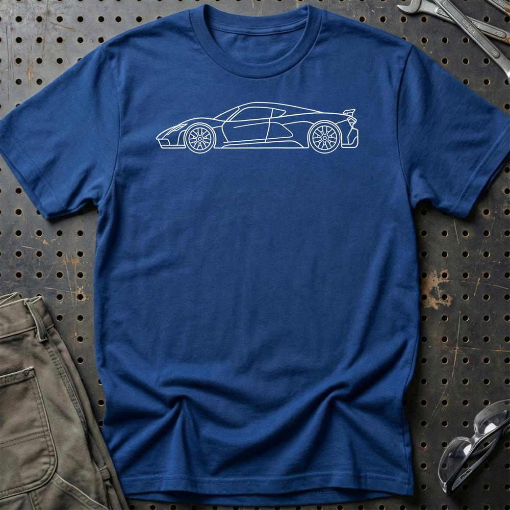 
Produktbillede af Hennessey Venom F5 Outline T-Shirt