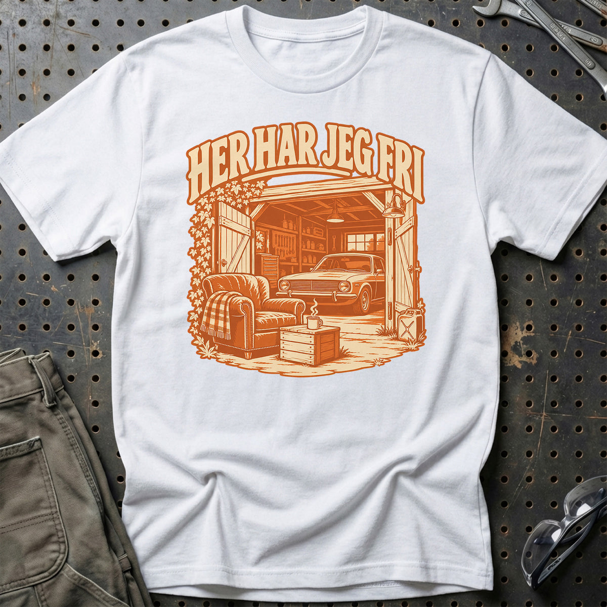 
Produktbillede af Her har jeg fri T-Shirt