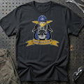 Hercules Biker Vintage Style T-Shirt-Beklædning-Hercules-Sort-S-Garage Culture Shop- garage - man cave - merchandise