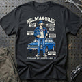 
Hillman-Bilist T-Shirt – Sort