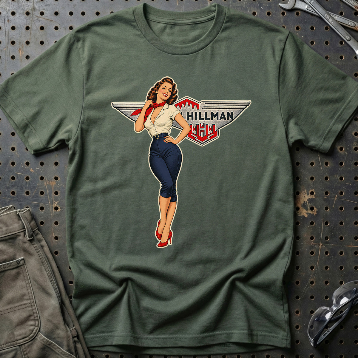 
Produktbillede af Hillman Retro Pinup T-Shirt