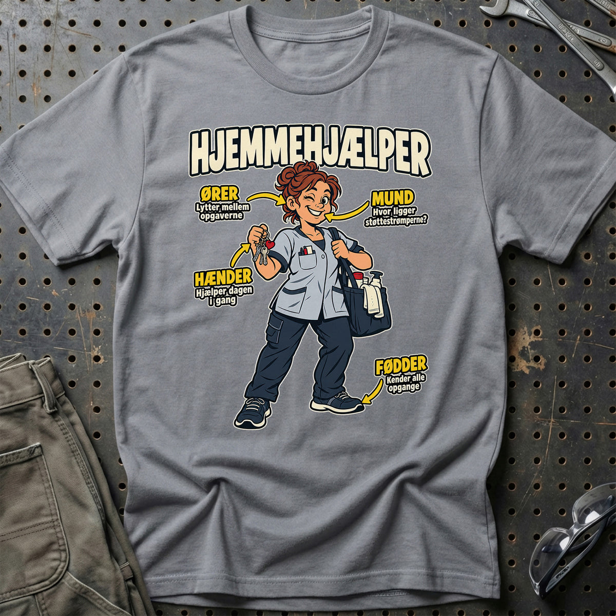 
Produktbillede af Hjemmehjælper – Anatomi T-Shirt