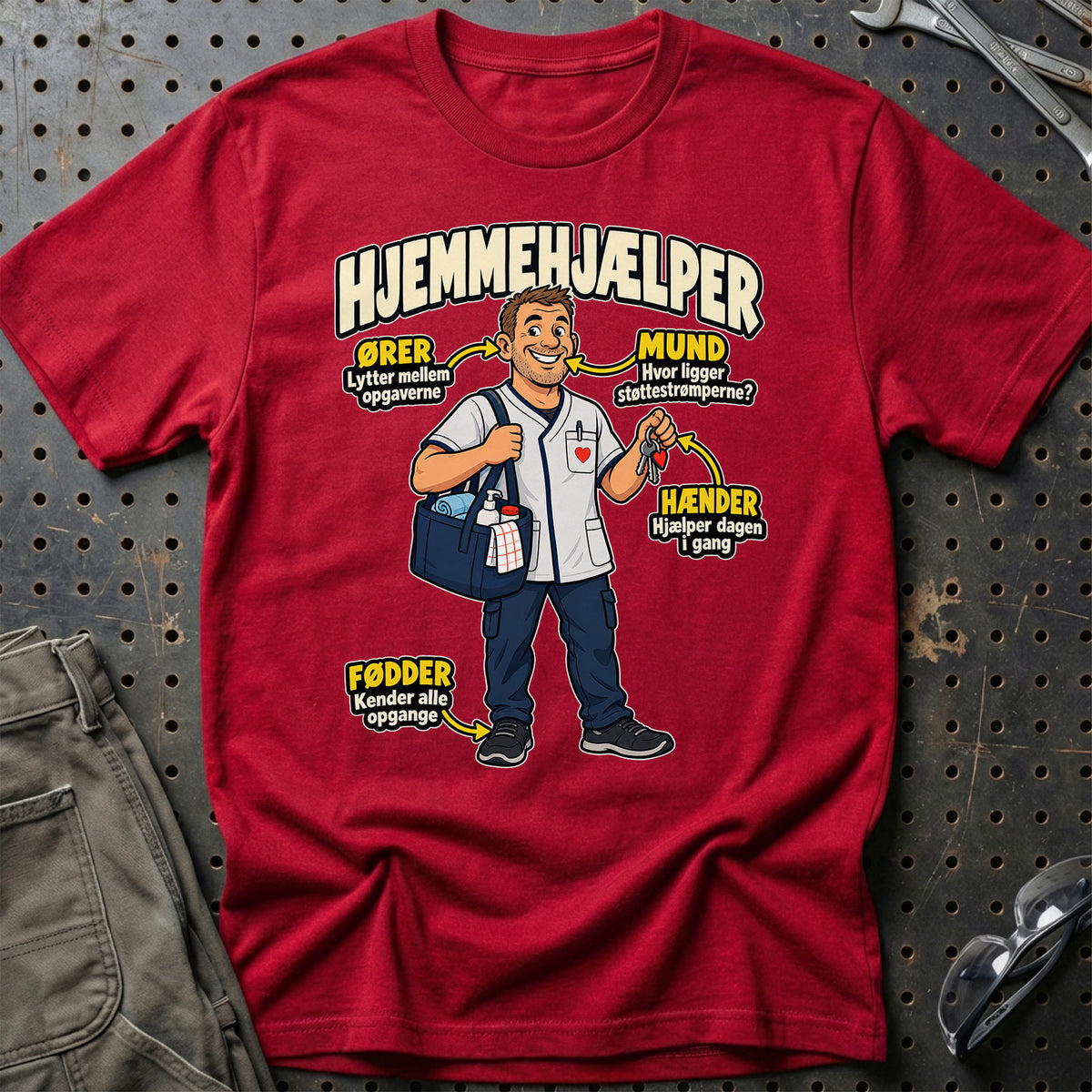 
Produktbillede af Hjemmehjælper – Anatomi T-Shirt