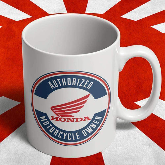 Honda Autorised Owner Keramisk Krus-Krus-Honda-Garage Culture Shop- garage - man cave - merchandise