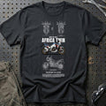 
Honda CRF 1000 L Africa Twin ABS Unisex T-Shirt – Sort – print foran