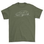 
Produktbillede af Honda Civic Fifth gen - One Line Style T-Shirt