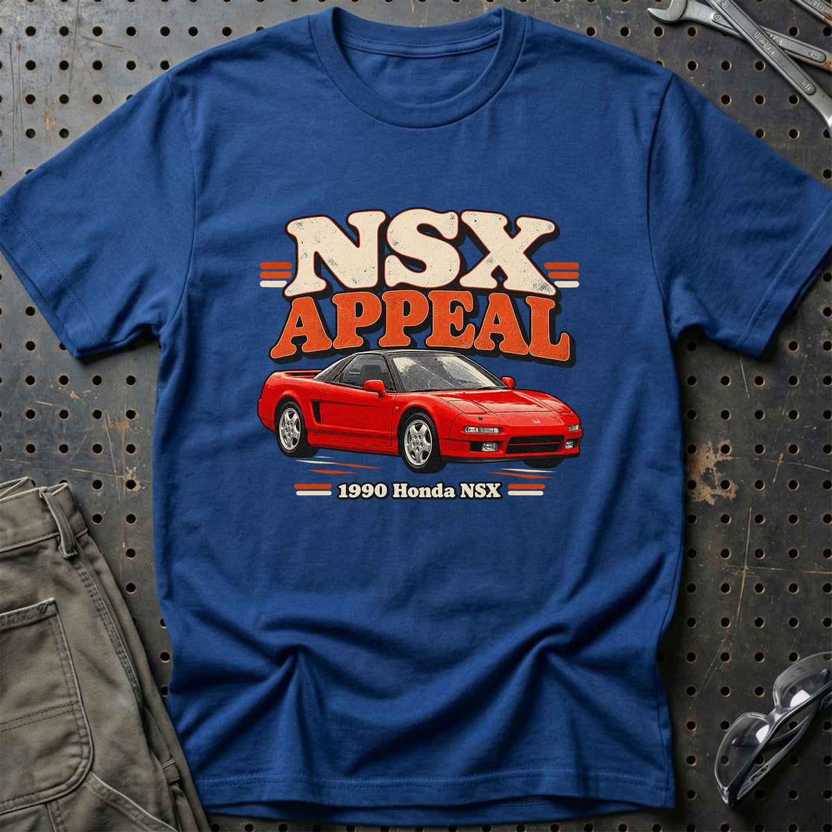 
Honda NSX 1990 – NSX Appeal T-Shirt – Blå Royal