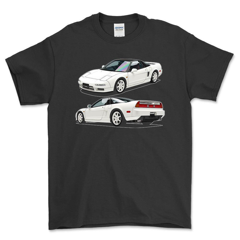 Honda NSX-R 1995 - Unisex T-Shirt-Beklædning-Honda-Sort-S-Forside-Garage Culture Shop- garage - man cave - merchandise