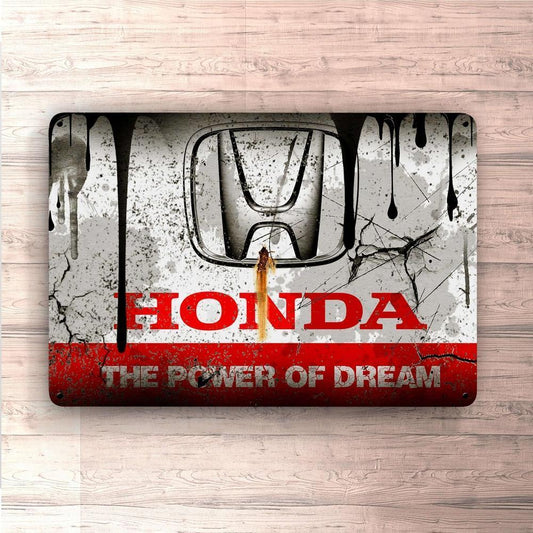 Honda Skilte, Musemåtte, Dørmåtte , Plakat-Skilte-Honda-Garage Culture Shop- garage - man cave - merchandise