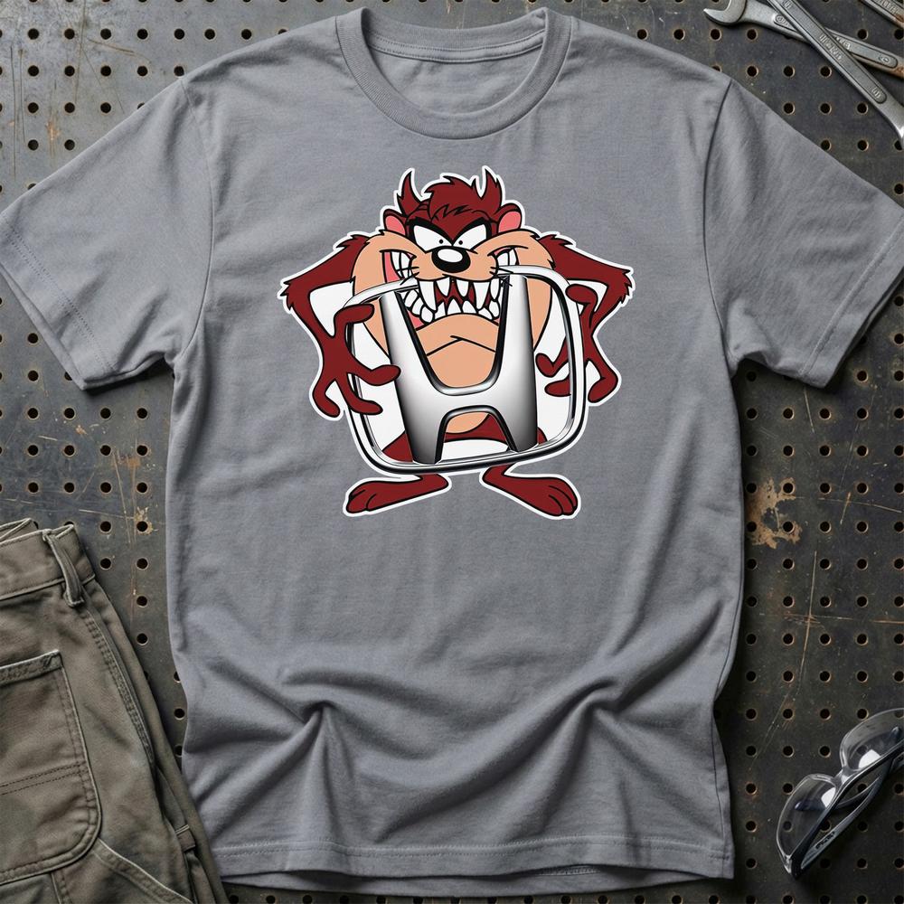 Honda TAZ T-Shirt-Beklædning-Honda-Grå Sport-S-Garage Culture Shop- garage - man cave - merchandise