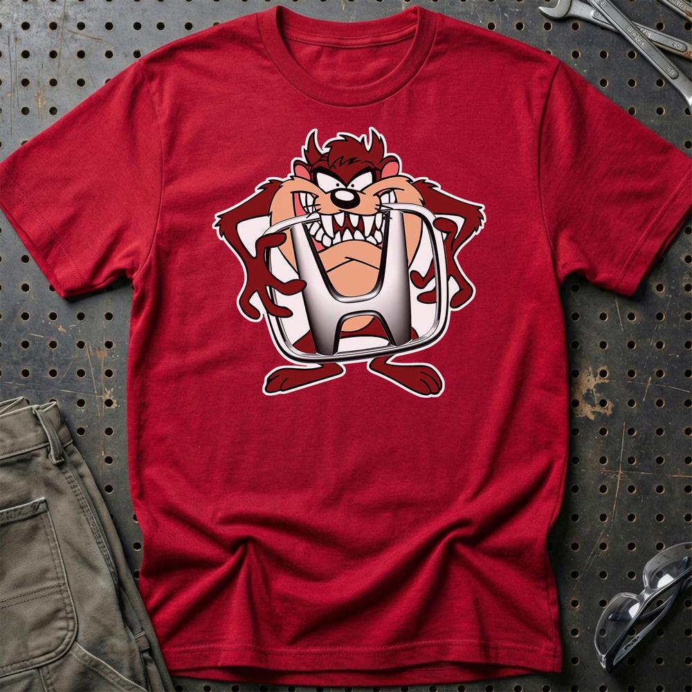 Honda TAZ T-Shirt-Beklædning-Honda-Rød-S-Garage Culture Shop- garage - man cave - merchandise