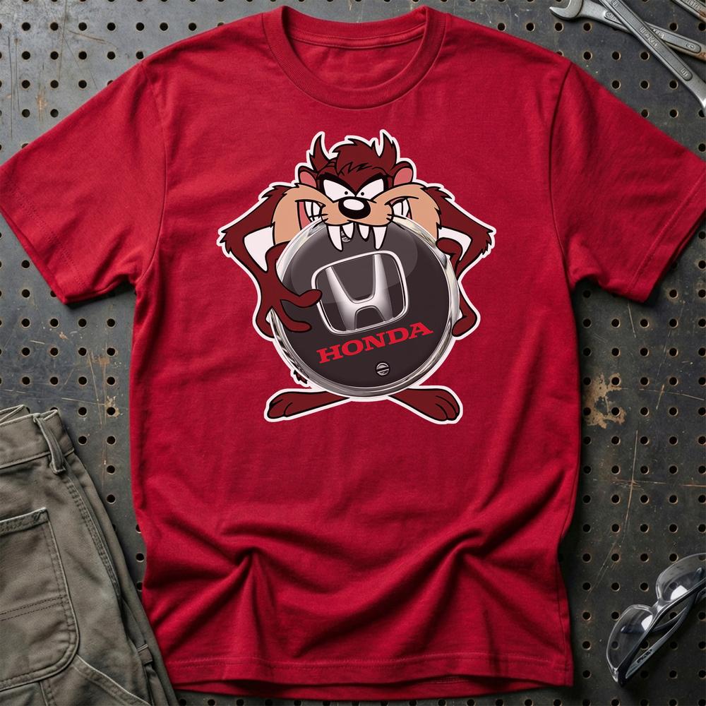 Honda TAZ T-Shirt-Beklædning-Honda-Rød-S-Garage Culture Shop- garage - man cave - merchandise