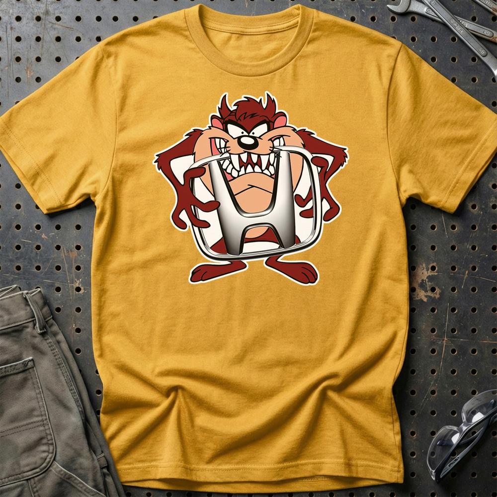 Honda TAZ T-Shirt-Beklædning-Honda-Guld-S-Garage Culture Shop- garage - man cave - merchandise
