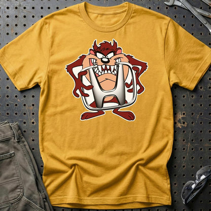 Honda TAZ Unisex T-Shirt , Bomuld-Beklædning-Honda-Guld-S-Garage Culture Shop- garage - man cave - merchandise