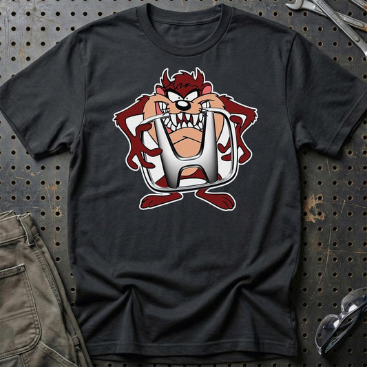 Honda TAZ Unisex T-Shirt , Bomuld-Beklædning-Honda-Sort-S-Garage Culture Shop- garage - man cave - merchandise