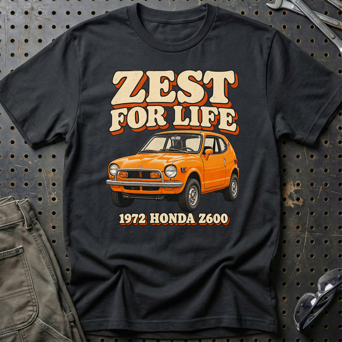 
Honda Z600 1972 – Zest for Life T-Shirt – Sort