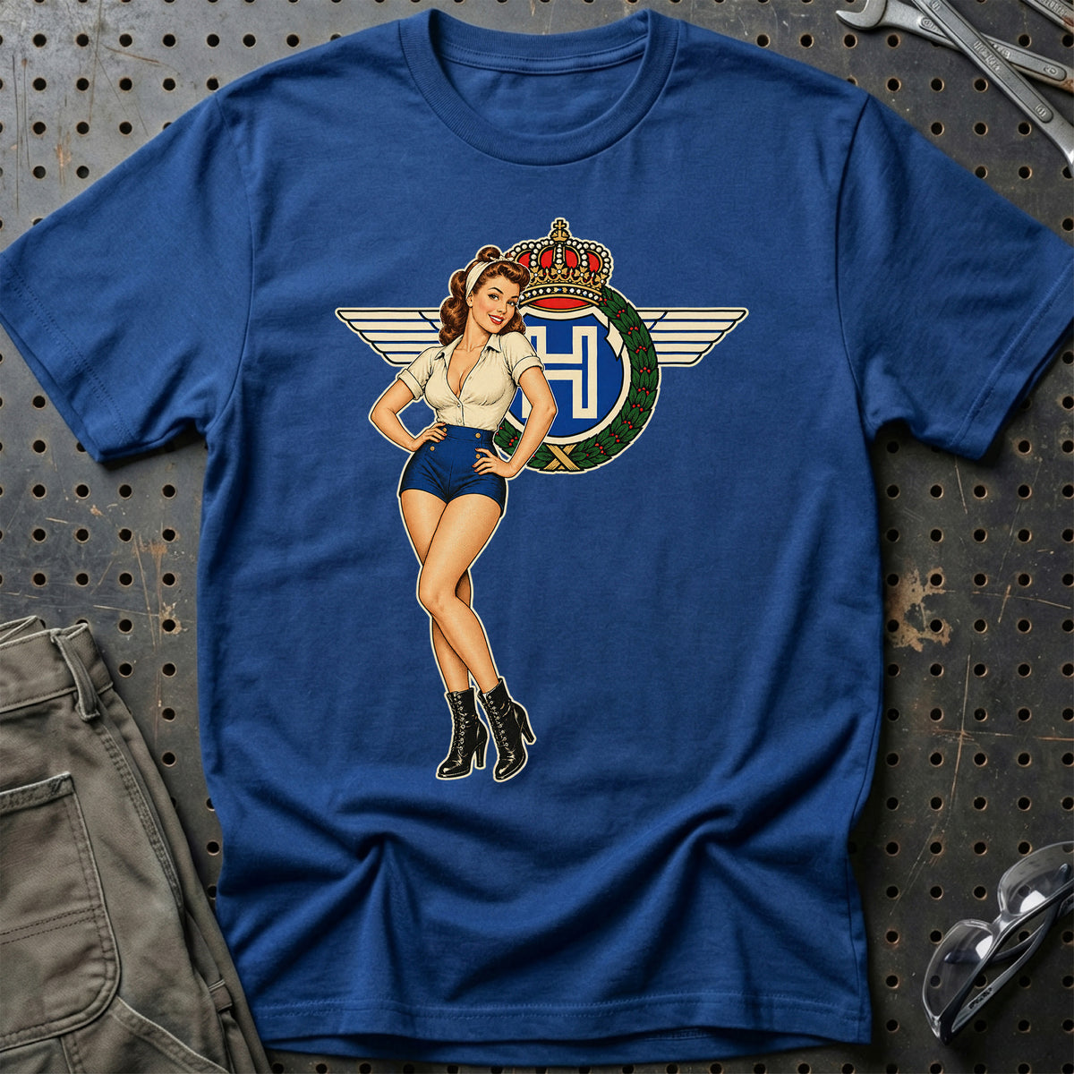 
Produktbillede af Horex Retro Pinup T-Shirt