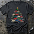 
Hudson Juletræ Christmas Tree Unisex T-Shirt – Sort – print foran