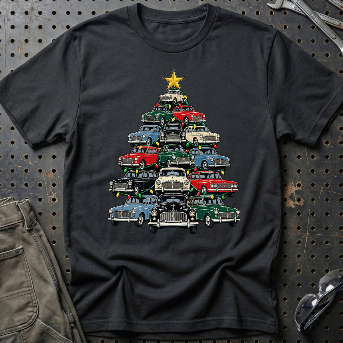 
Humber Juletræ Christmas Tree Unisex T-Shirt – Sort – print foran