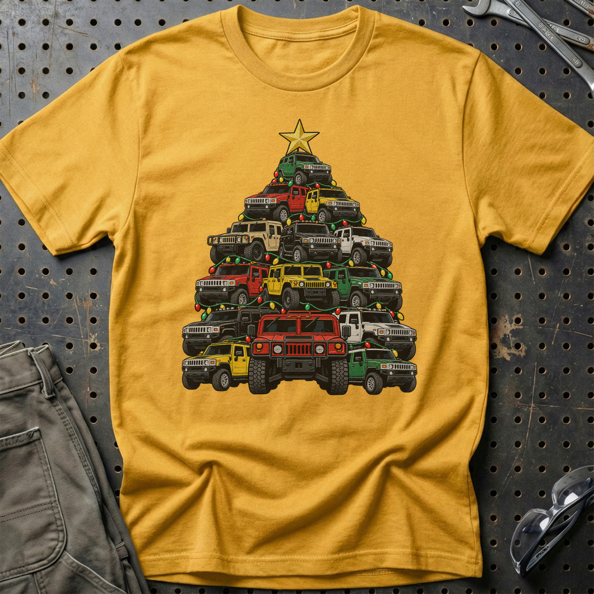 
Produktbillede af Hummer Juletræ T-Shirt