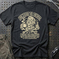 
Humøret er fikset – Bilen er stadig i stykker – Unisex T-Shirt – Sort