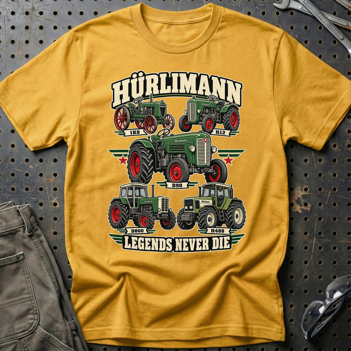 
Produktbillede af Hürlimann Legends Never Die T-Shirt