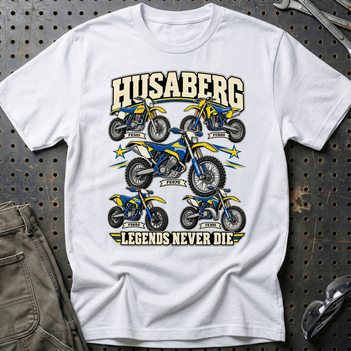 
Produktbillede af Husaberg Legends Never Die T-Shirt