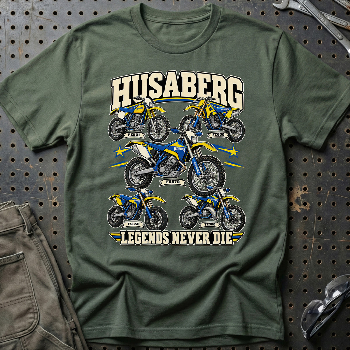 
Produktbillede af Husaberg Legends Never Die T-Shirt